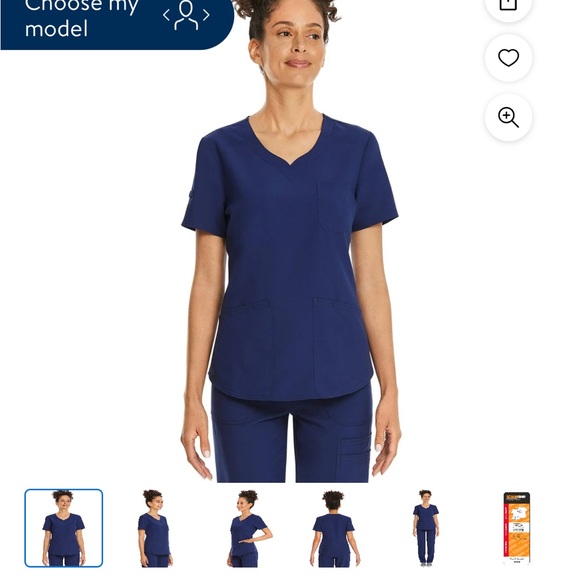 Scrubstar premium scrub wear, core essentials, collection size large NWT - Picture 1 of 5